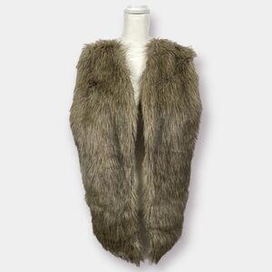 NEW Cato Faux Fur Vest  Size 18/20W